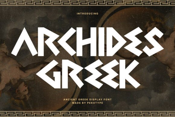 Archides: A Display Font for Timeless Web Design