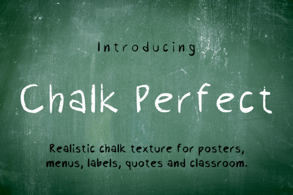 Chalk Perfect: A Font That Speaks Volumes in Visual Marketing