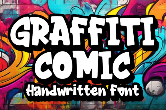 Graffiti Comic Font Brings Street Flair to Small Business Branding