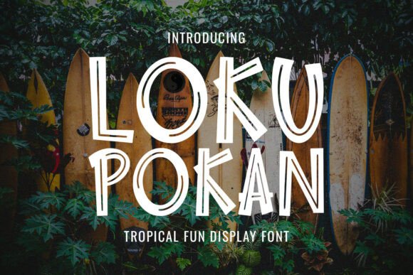 Loku Pokan: A Display Font Review for Designers