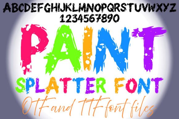 Paint Splatters Font: A Marketer’s Secret Weapon for Campaigns That Pop