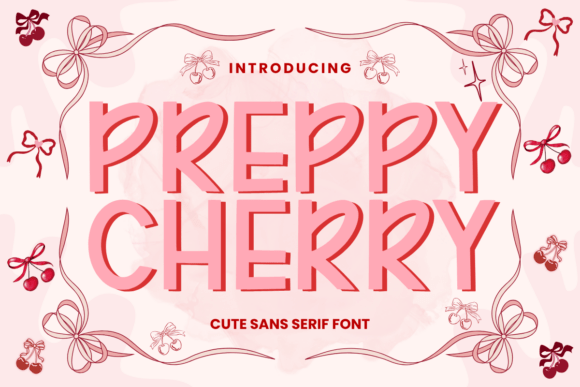 Preppy Cherry: A Handwriting Font That Brings Warmth to Your Craft Projects