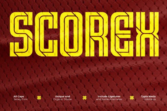 Scorex: The Condensed Sport Font That Powers Campaign Visuals