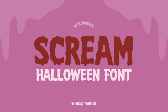 Scream Halloween: The Bold Font That Spooks and Converts