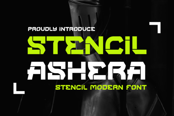 Stencil Ashera Review: A Bold Display Font Worth Adding to Your Toolkit