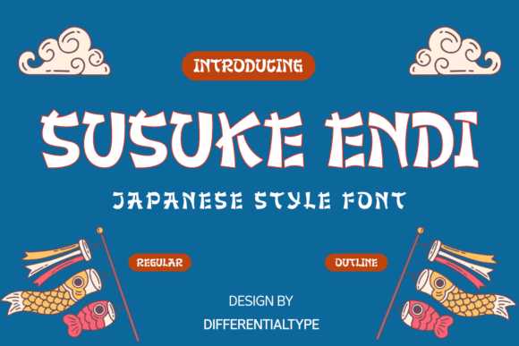 Susuke Endi: A Display Font That Commands Attention in Campaigns