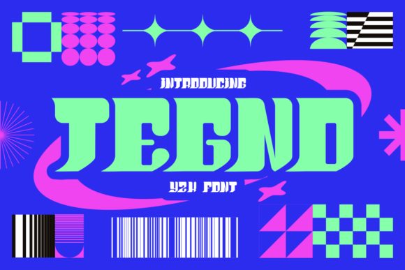 Tegno Typeface: A Bold Display Font for Memorable Small Business Branding