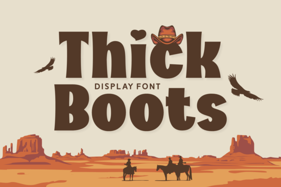Thick Boots Font: A Display Typeface Built for Bold Campaigns