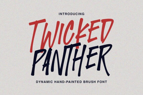 Twicked Panther: The Typeface That Commands Attention