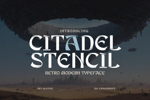 Why Citadel Stencil Is the Display Font Your Brand Needs