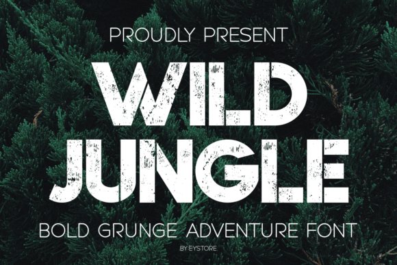 Wild Jungle: A Bold Display Font for Entrepreneurial Brands