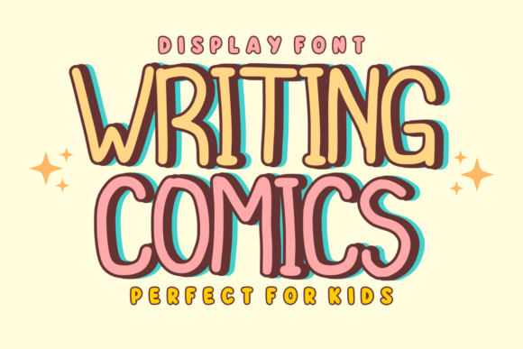 Writing Comics Font: A Display Typeface for Editorial Storytelling